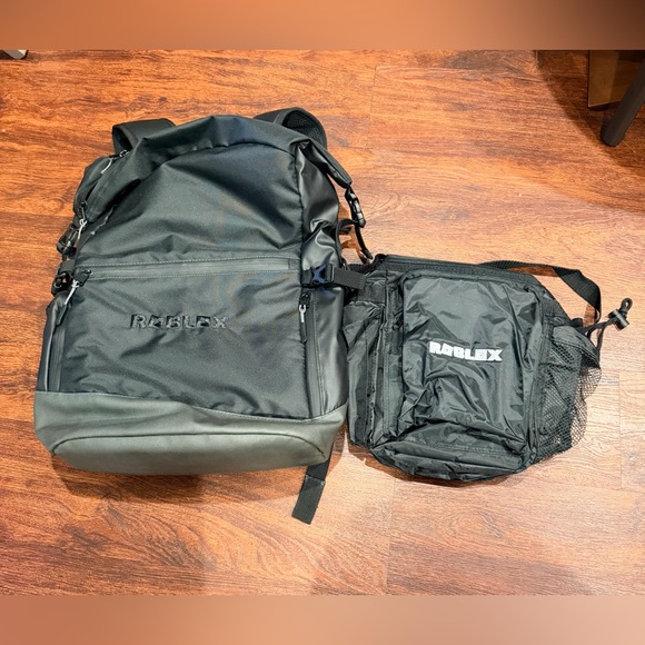 Base Camp Other - Base Camp x ROBLOX AUTHENTIC RARE Black Employee Swag Backpack